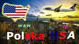 Trip Report - Warsaw WAW -  New York JFK.  LOT Polish Airlines  Dreamliner 787-8.