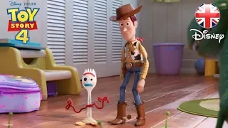 TOY STORY 4 | Meet Forky - Clip | Official Disney Pixar UK