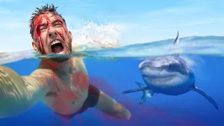 I Swam With Sharks, Covered In Blood!