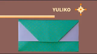 A Stylish Origami Envelope That You'll Wish You Could Keep