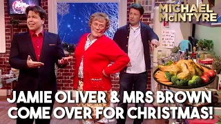 Jamie Oliver and Mrs Brown come over for Christmas!