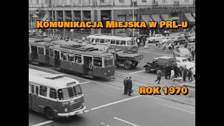 "Komunikacja w mieście" (1970) /CAŁY FILM/