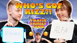 Who has the most RIZZ?!  - Fnatic Family Feud Part 2