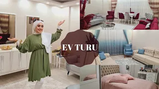 EV TURU 🏡 || YENİ GELİN EVİ 👰‍♀️ || DOLAP İÇİ DÜZENİ | 3+1 |