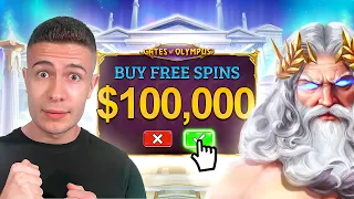 INSANE $100,000 Bonus Buys on GATES OF OLYMPUS ⚡