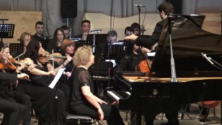 11.03.2017 Mira Marchenko: "Great piano concertos", Concert hall of the Ufa school of arts, Ufa