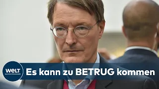 SOLIDARITÄT VERBRAUCHT: Karl Lauterbach gegrüßt Ende der kostenlosen Bürgertests | WELT Interview