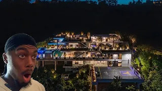 $45 Million Dollar Mansion Tour w/ Kobe Court