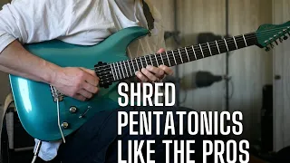 Shred Pentatonics Like Eric Johnson, Mateus Asato and Joe Bonamassa