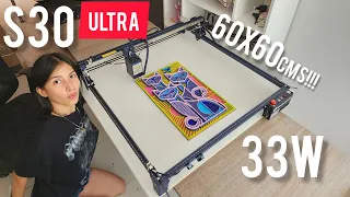 TESTING THE NEW SCULPFUN S30 ULTRA LASER CUTTER