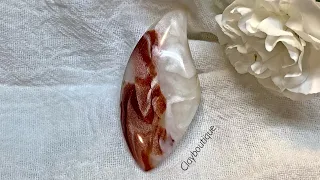 Polymer Clay Faux Montana Agate