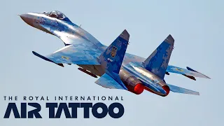 Ukrainian Air Force Su-27 Flanker Display