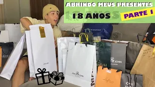 ABRINDO MEUS PRESENTES - PARTE 1