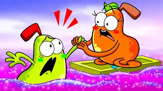 OH NO! Fall In Slime For 24 HOURS! Clumsy Situations, Embarrassing Moments By Pear Vlogs