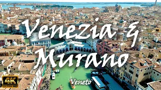 VENICE (Venezia) & MURANO – Italy 🇮🇹 [4K video]