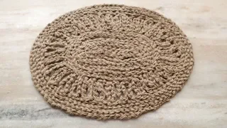 DIY Handmade Jute Doormat || Jute Craft Idea || Doormat Making at Home Using Jute || DIY Craft