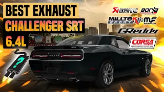 Dodge Challenger SRT 392 Exhaust Sound 6.4L V8 🔥 Stock,Redeye,Muffler Delete,Straight Pipe,Review+