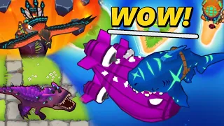 The Beast Handler MEGALODON Can INSTAKILL A BAD! (NEW BTD6 TOWER)