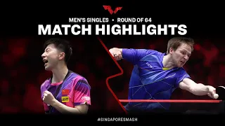 Ma Long vs Benedikt Duda | MS R64 | Singapore Smash 2023