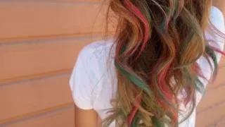 DIY: Lauren Conrad Inspired Rainbow Tips