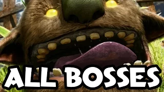 Majin and the Forsaken Kingdom All Bosses | Boss Fights  (PS3, X360)