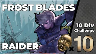 ZOOM for PENNIES! Frost Blades Raider 10 Div Challenge [PoE 3.21 Crucible Build Guide]