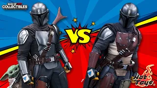 Hot Toys Mandalorian DELUXE BESKAR Armor Comparison | Deluxe VS OG