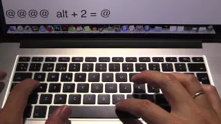 Cómo escribir arroba con Mac - Portátiles Macbook Pro Air y Sobremesa