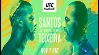 РАЗБОР ТУРНИРА UFC: Сантос vs. Тейшейра