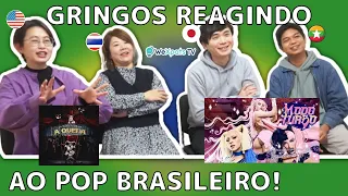 Gringos reagindo ao pop brasileiro!