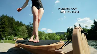 Balance board | Cross step | Longboard surfing  ( by Horseradish 2021)
