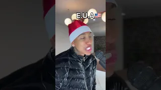 Jingle Bell nos E.U.A. e Jingle Bell no Brasil, qual o melhor? 🇧🇷🇺🇸 #dance #funny