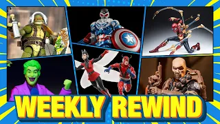 Weekly Rewind! Ep17: Marvel Legends Spider-Man GIJoe DC TMNT My Hero Academia more! #news