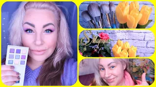 ВЛОГ🌹МАКИЯЖ🌸ПОДСТРИГЛАСЬ💇НОВЫЕ КИСТИ💜8 МАРТА💐💐НОВИНКИ ФИКС ПРАЙС💐#8марта#кистисалиэспресc#