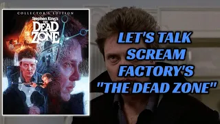 THE DEAD ZONE (1983) | SCREAM FACTORY | BLURAY MOVIE REVIEW | A Stephen King Classic Restored!