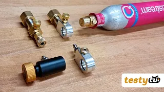 Brilliant adapters for SodaStream Quick Connect and Twist