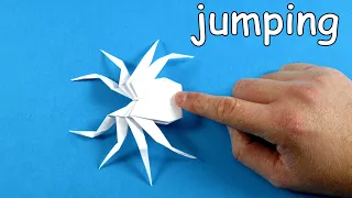 How to fold an origami jumping spider - Easy Origami