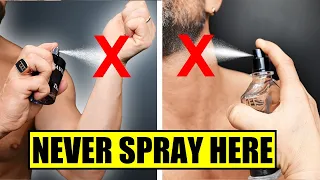 STOP Wearing Cologne WRONG! (10 Rules to PROPERLY Smell Good)