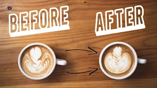 Latte Art Tutorial - Rosetta (How to improve rosetta pattern)