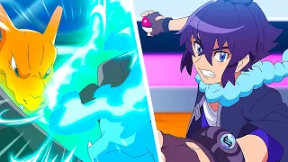 LEON VS ALAIN - Full Battle | Pokemon AMV