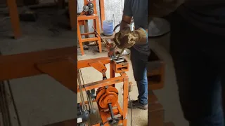 maquina para dobrar estribos em produção