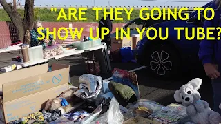 "Are they going to show up in YouTube?" GARAGE SALES & FLEAMARKET with Pinoy Resellers