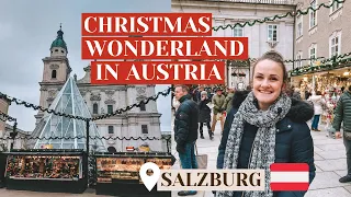 WINTER WONDERLAND IN SALZBURG, AUSTRIA 🇦🇹 CHRISTMAS VLOG 🎄