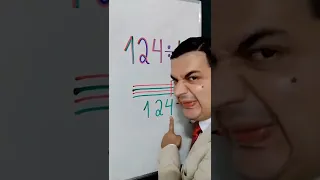 Mr Bean da Matemática adapta Método Japonês para a Divisão Exata #shorts #fyp