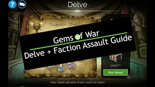 Gems of War  | Delve and Faction Assault Guide