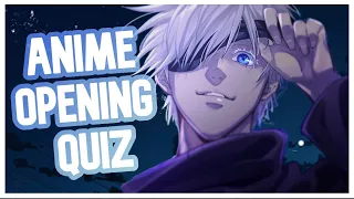 ANIME OPENING QUIZ - 30 OPENINGS [VERY EASY-OTAKU MASTER] 2021