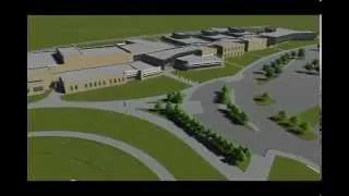 Aerial look at new Southeast High drawings