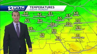 Cold front brings showers and cooler weather
