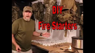 DIY Fire Starters; A Quick And Easy Method!