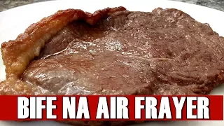 BIFE  NA AIR FRYER SUCULENTO COMO VOCÊ NUNCA VIU MACIO GOSTOSO